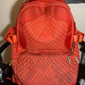 Sprayground backpack red October